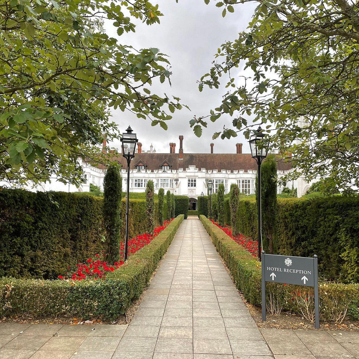Danesfield House restaurant in Marlow, United Kingdom