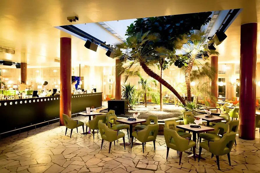 Volksgarten club restaurant in Vienna, Austria