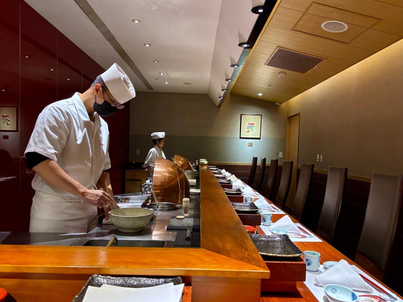 Yamazato restaurant in Taipei, Taiwan