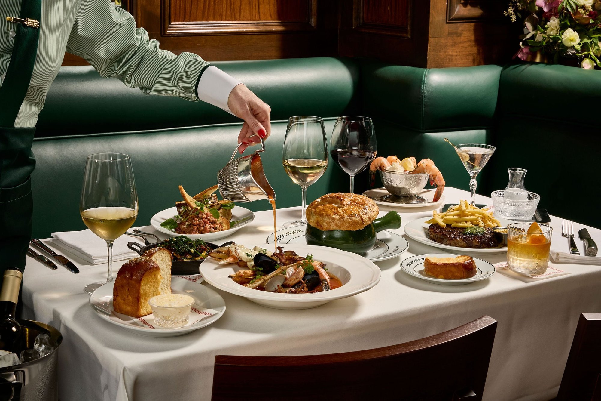 The Big Four restaurant in San Francisco, United States