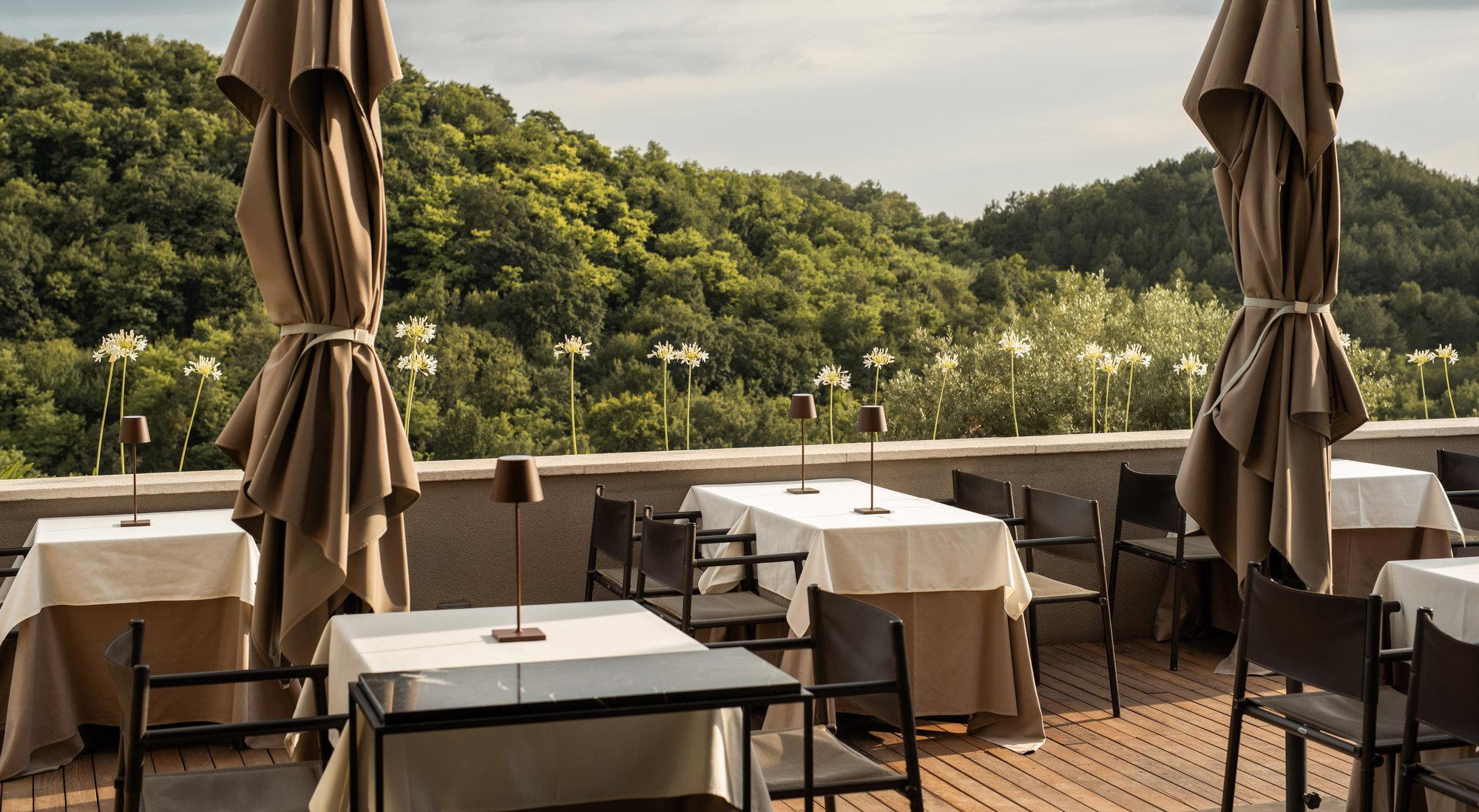 Luciano im San Canzian Village restaurant in Krasica, Croatia