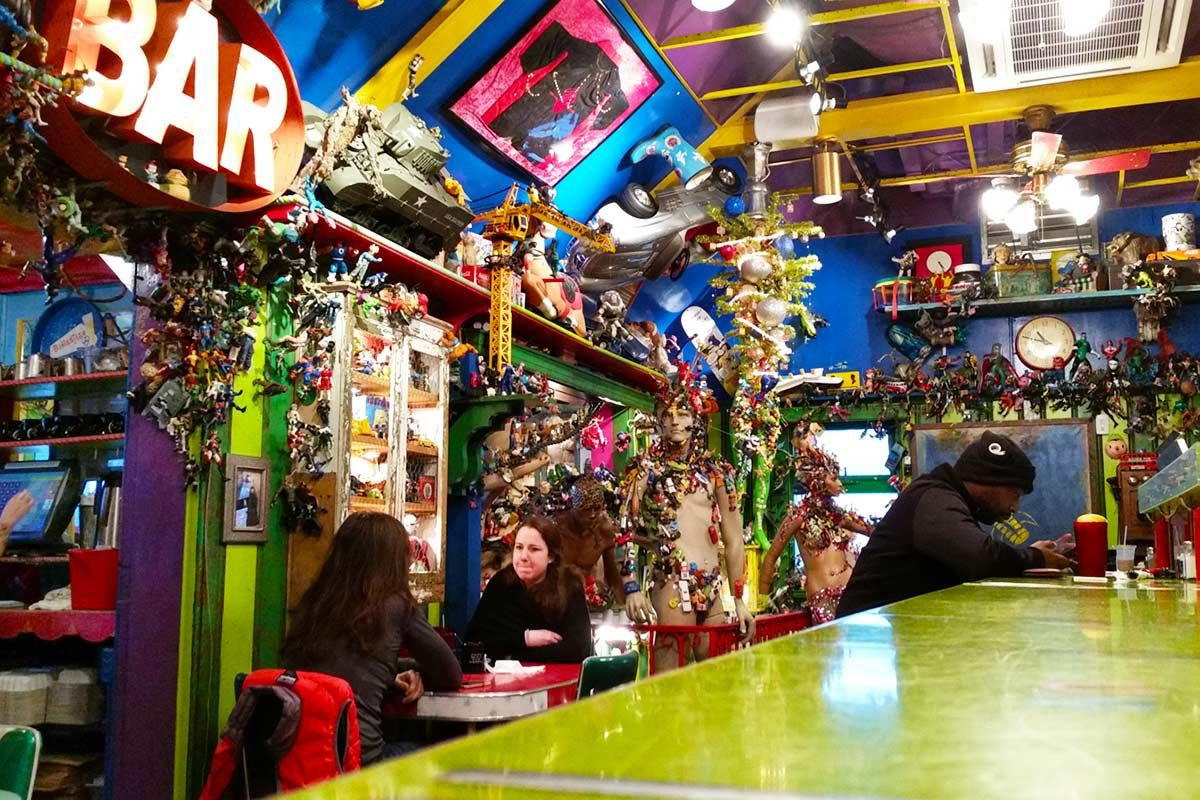 Papermoon Diner restaurant in Baltimore, United States
