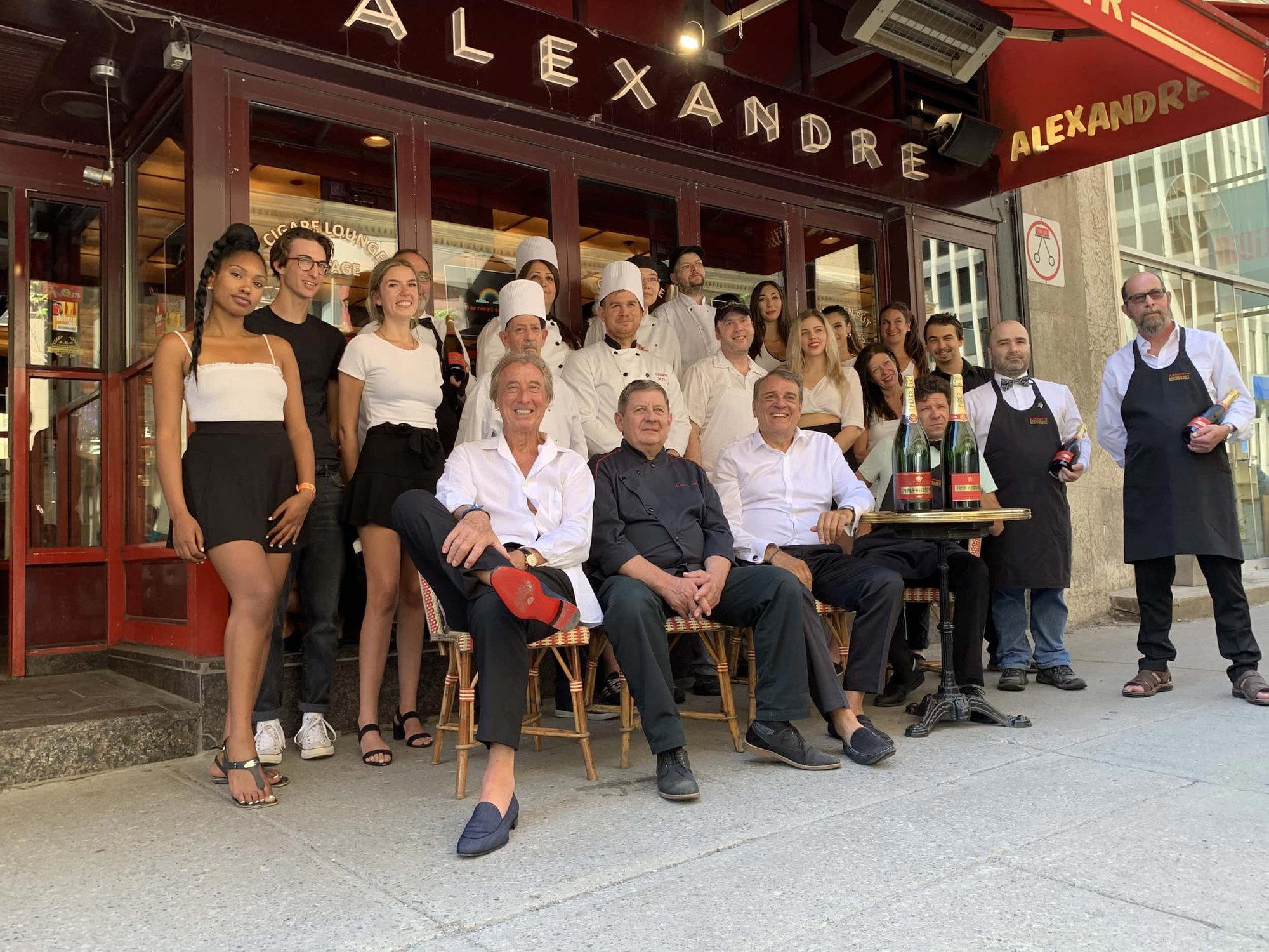 Chez Alexandre restaurant in Montréal, Canada