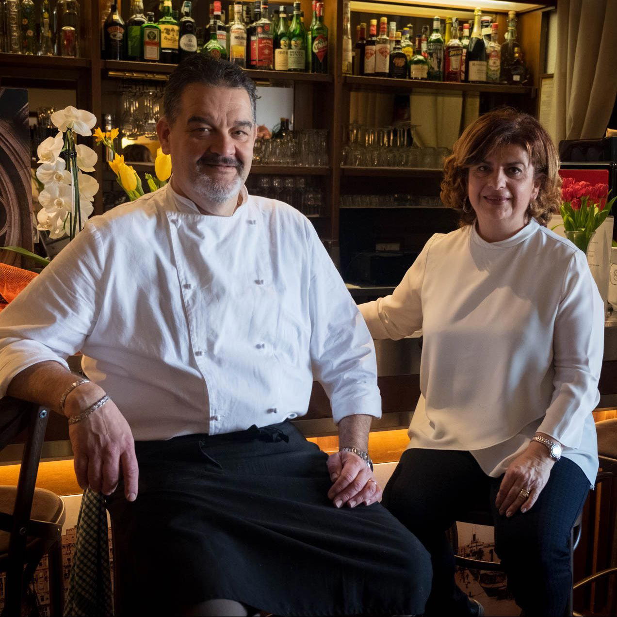 Al Nuovo Antico Pavone restaurant in Trieste, Italy