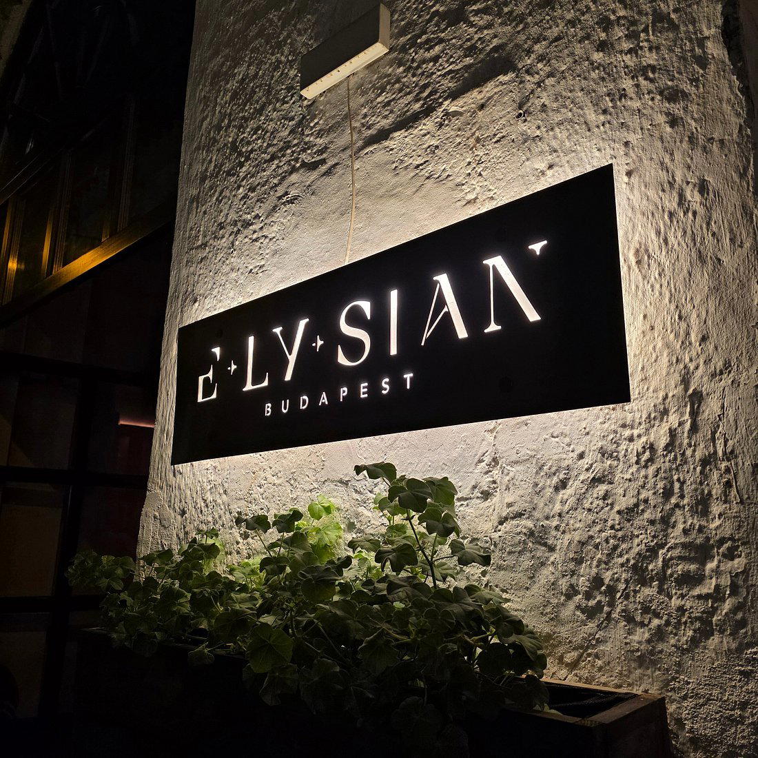 Elysian Budapest restaurant in Budapest, Hungary