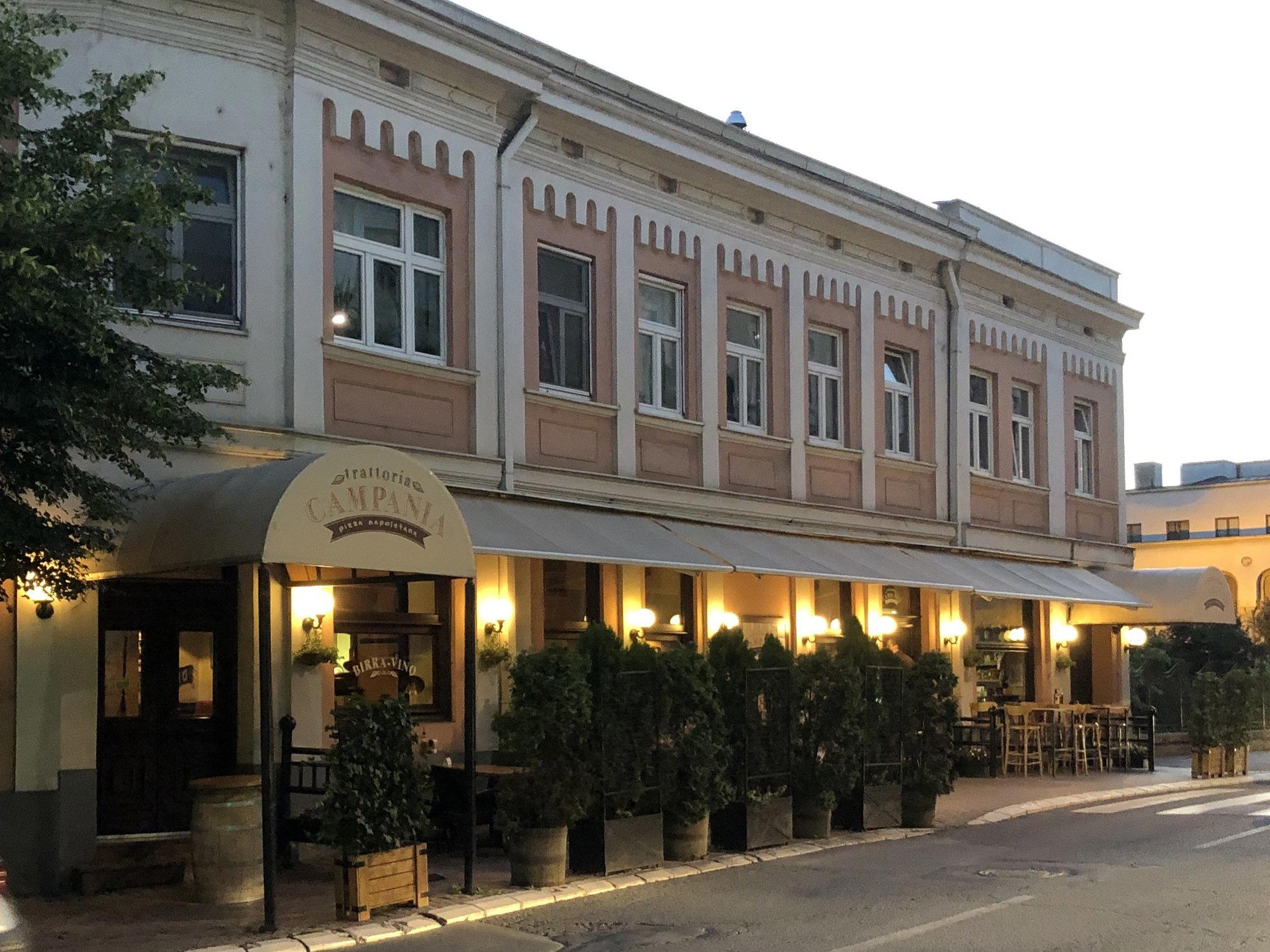 Trattoria Campania restaurant in Belgrade, Serbia