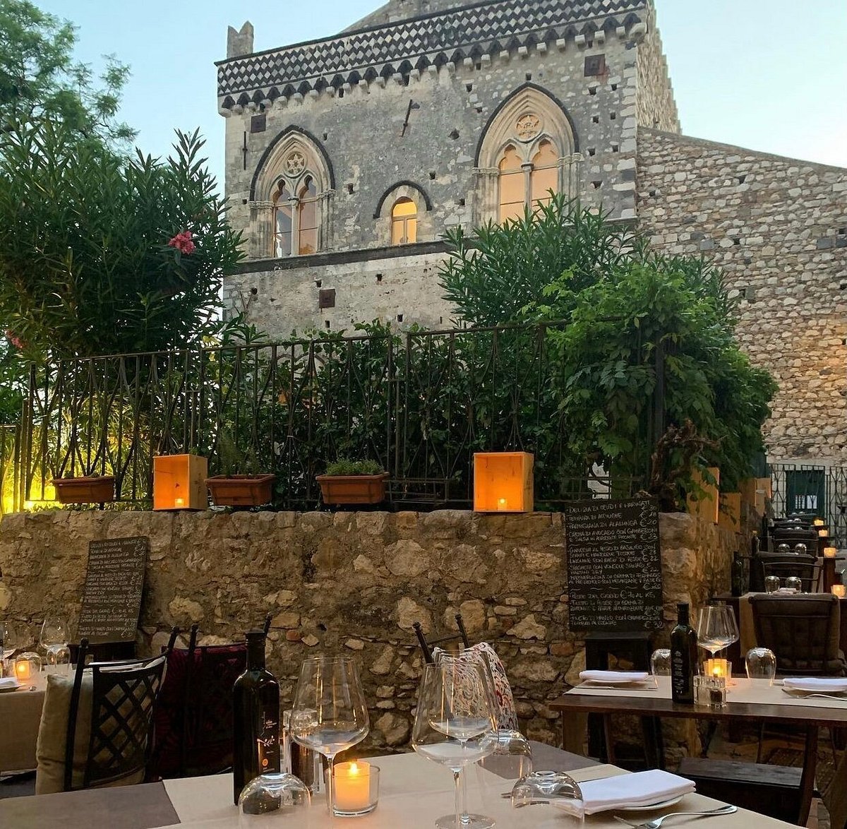 Osteria Rosso Divino restaurant in Taormina, Italy