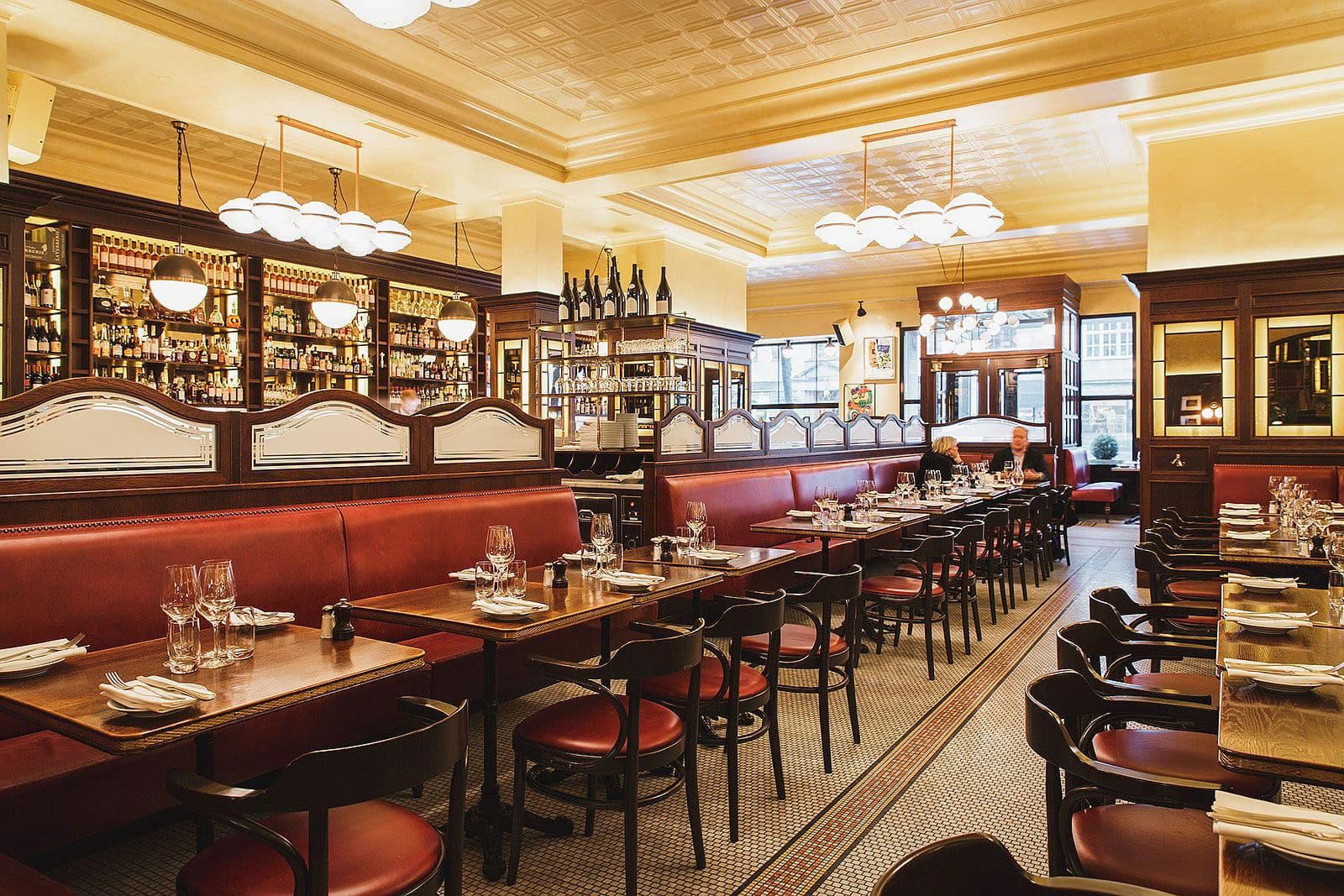 Brasserie Balzac restaurant in Stockholm, Sweden