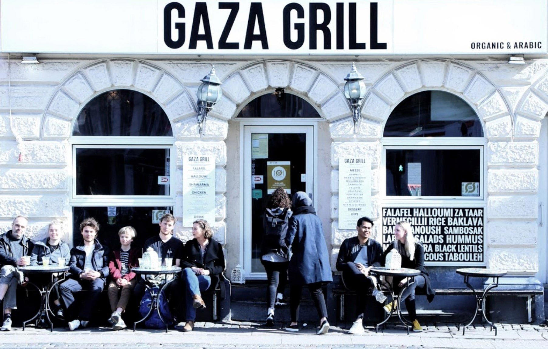 Gaza Grill restaurant in Copenhagen, Denmark