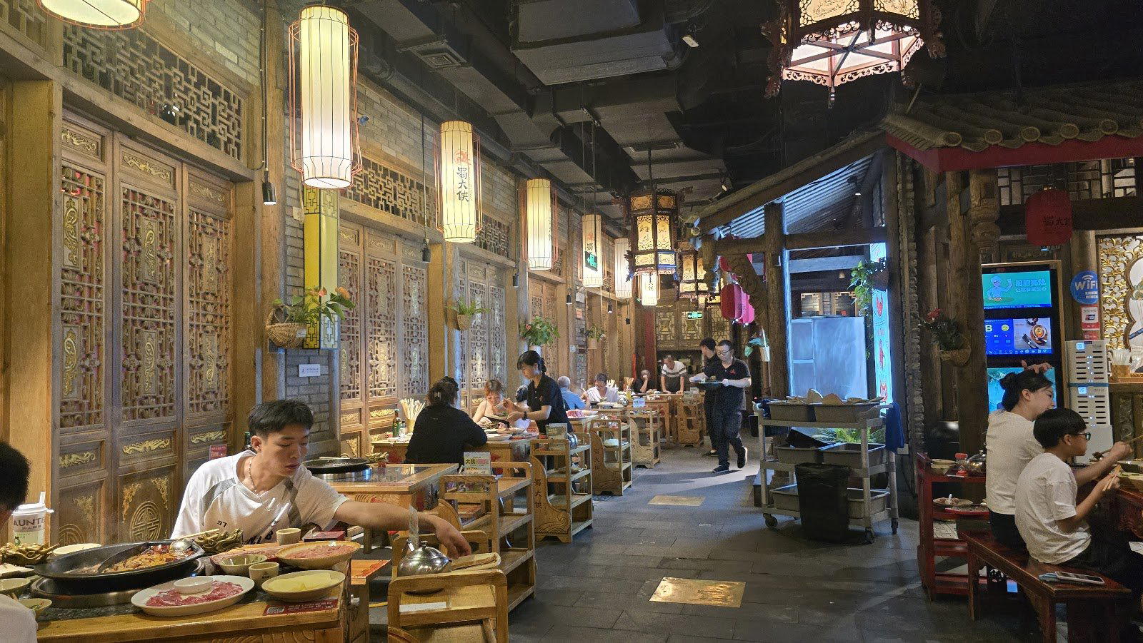 Laochengdu Sanyang Noodles restaurant in Chengdu, China