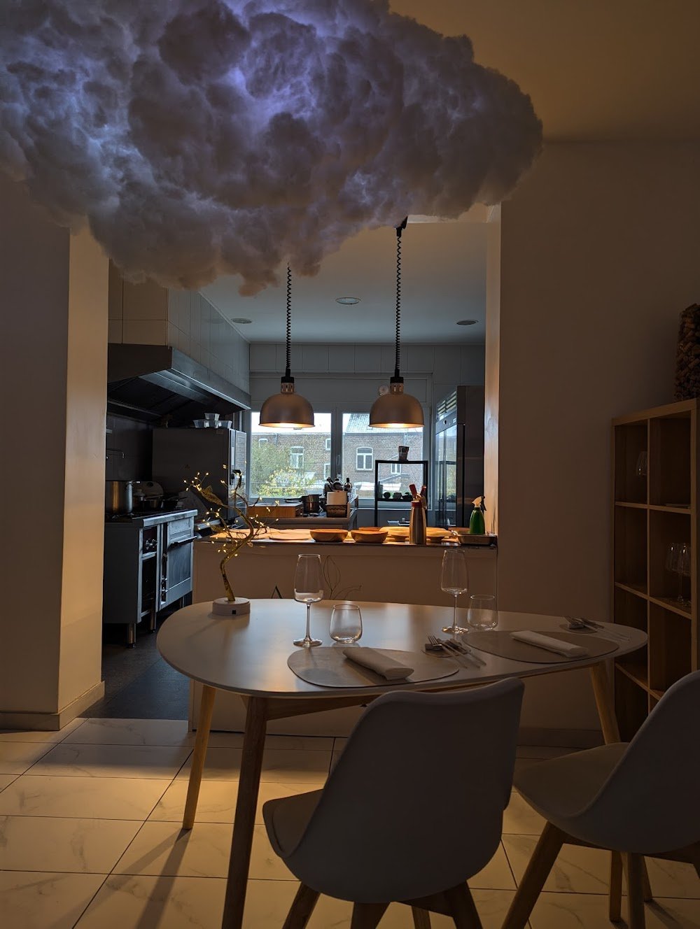 Abstrait restaurant in Namur, Belgium