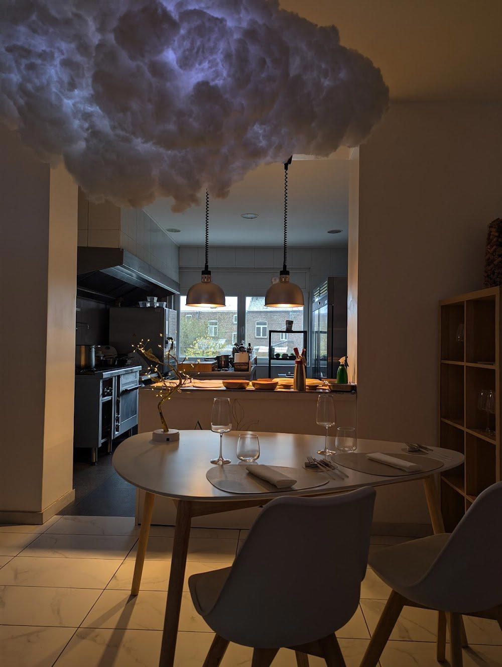 Abstrait restaurant in Namur, Belgium