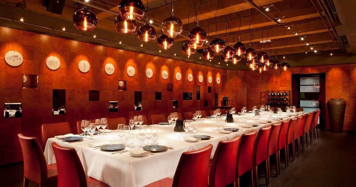 Blue Water Cafe restaurant in Vancouver, Canada