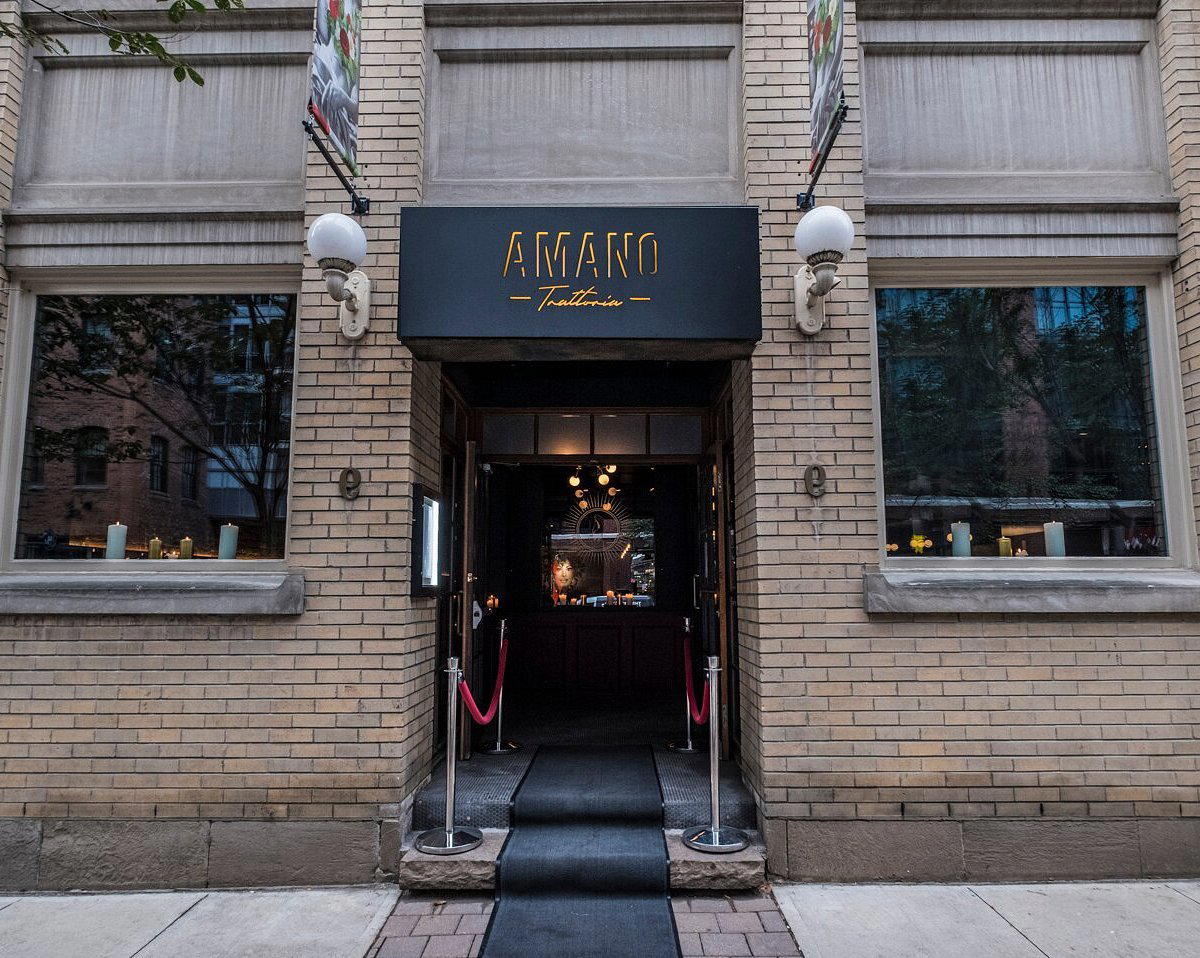 Amano Trattoria restaurant in Toronto, Canada