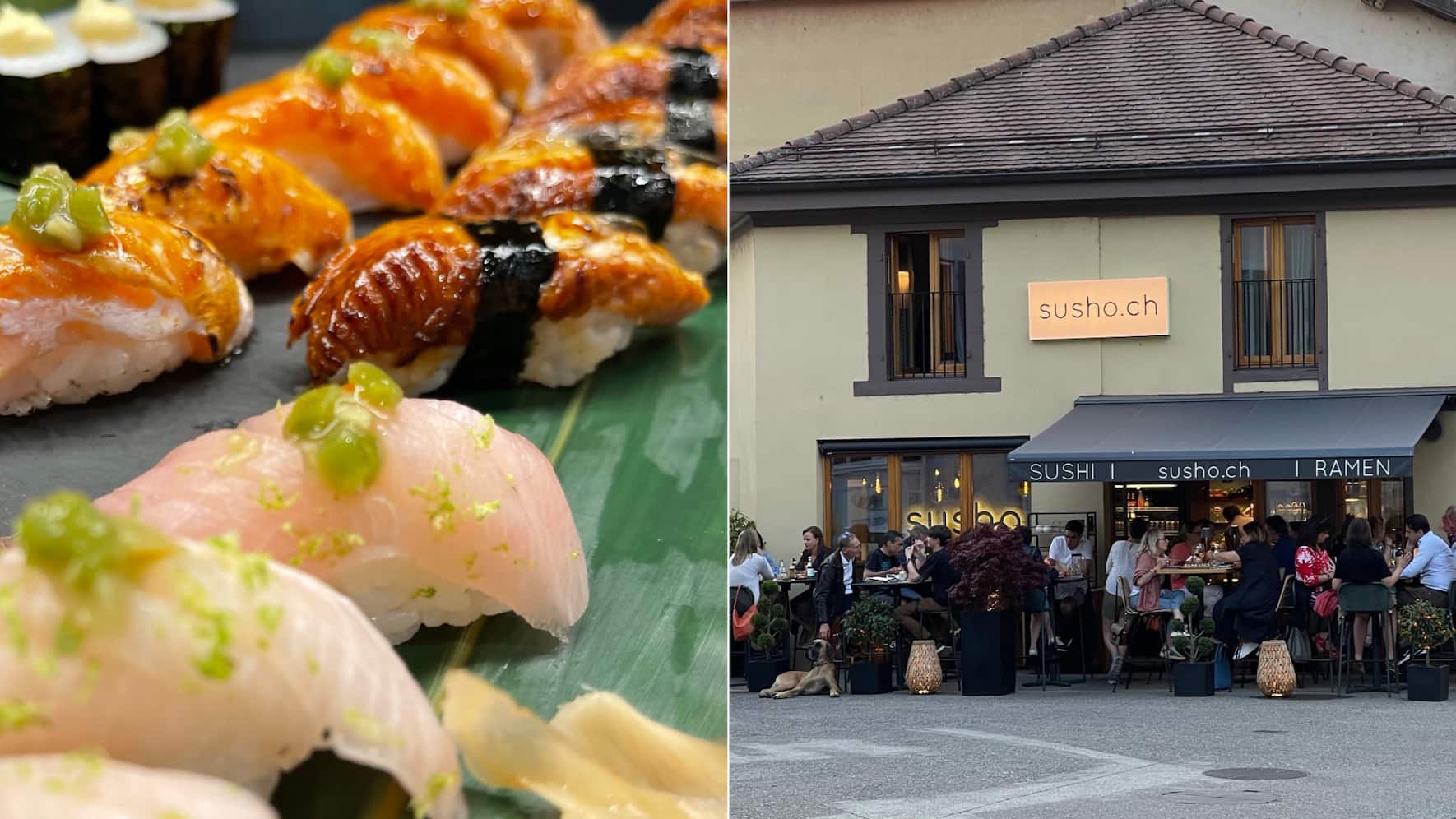 SUSHO restaurant in Versoix, Switzerland