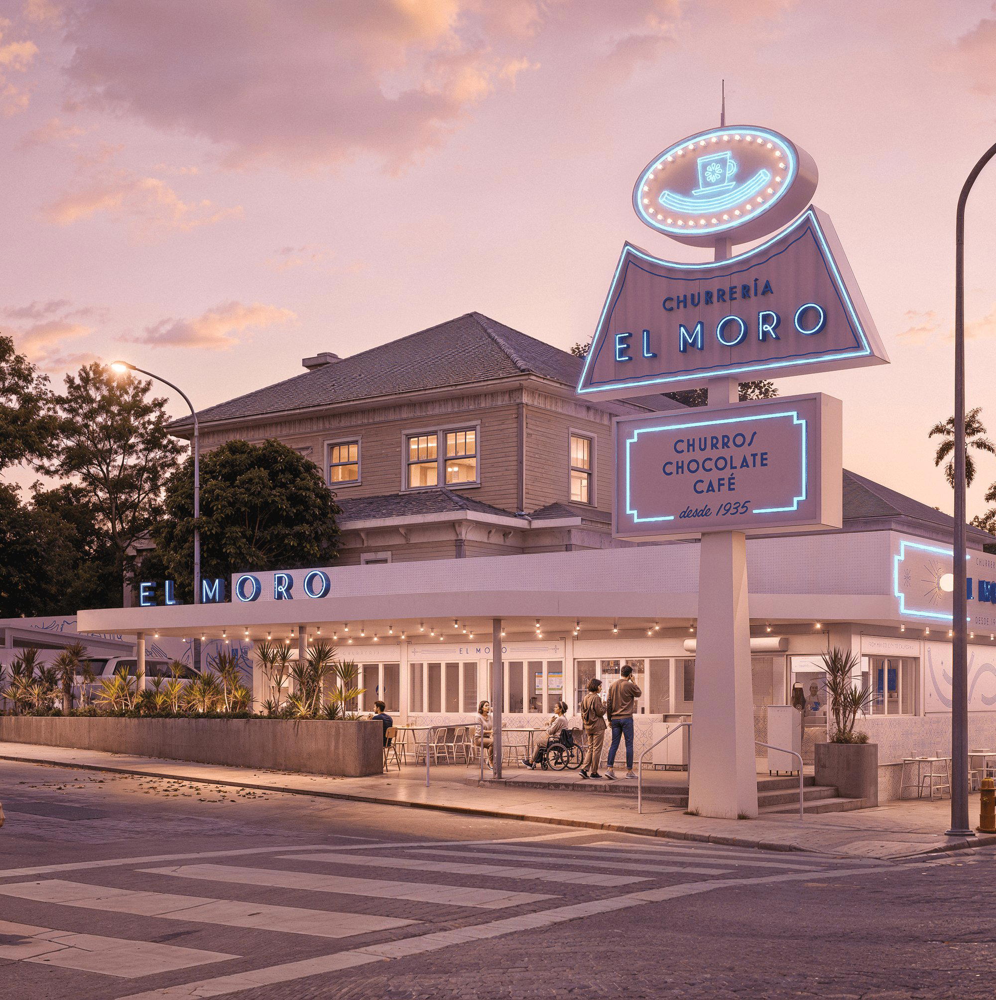 El Moro Echo Park restaurant in Los Angeles, United States