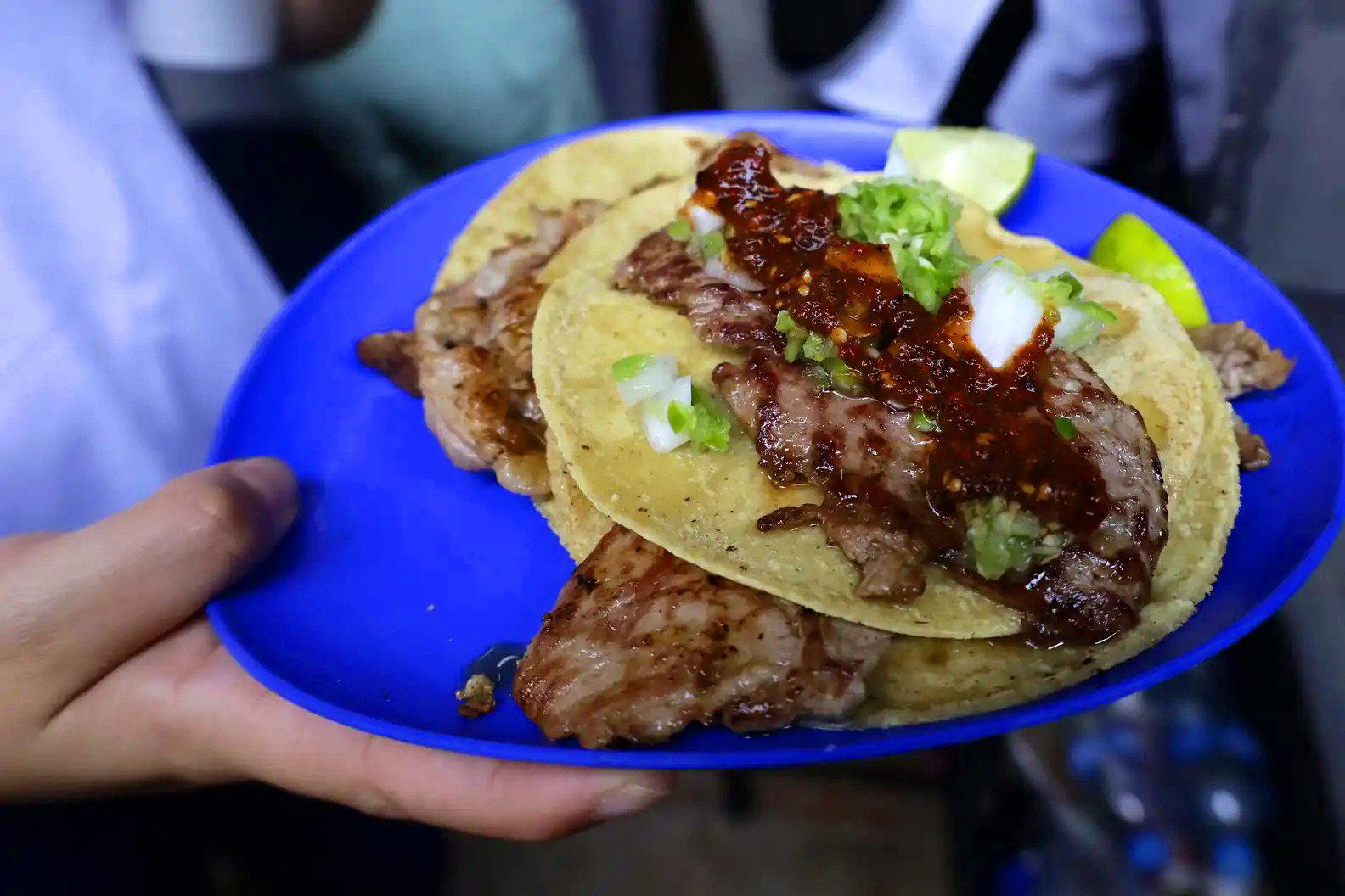 Unnamed Mexico City taco counter restaurant in New York City, United States