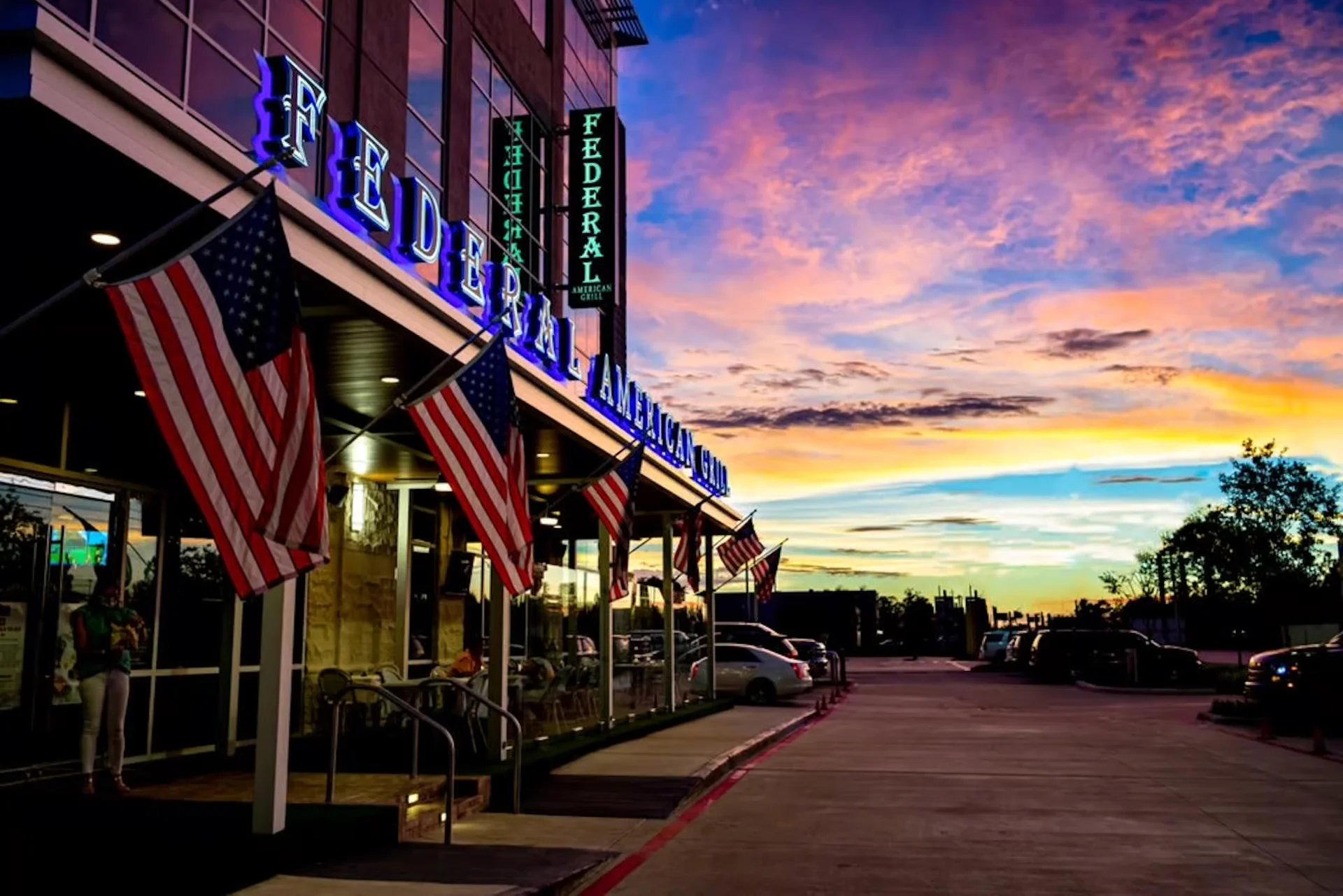 Federal American Grill restaurant in Houston, United States