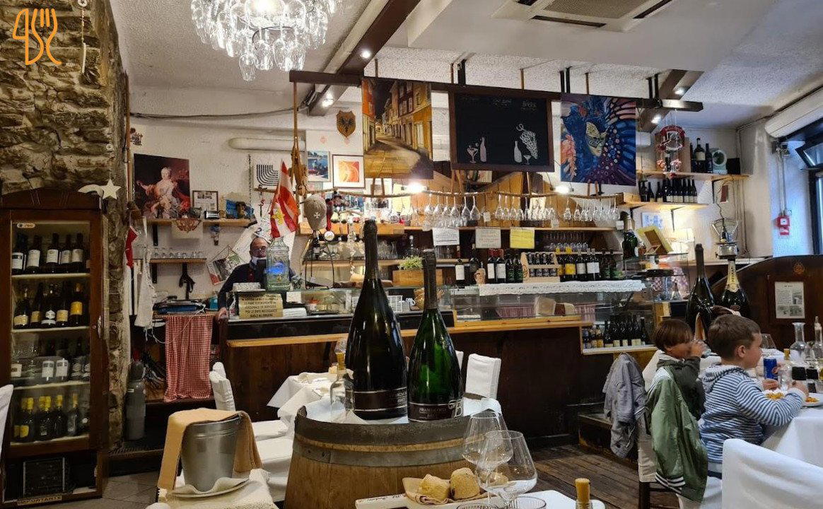 Al Porton restaurant in Trieste, Italy