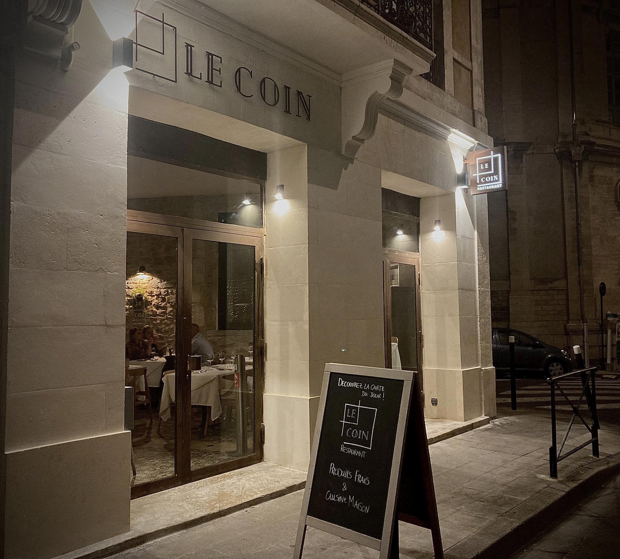 Le Coin restaurant in Nîmes, France
