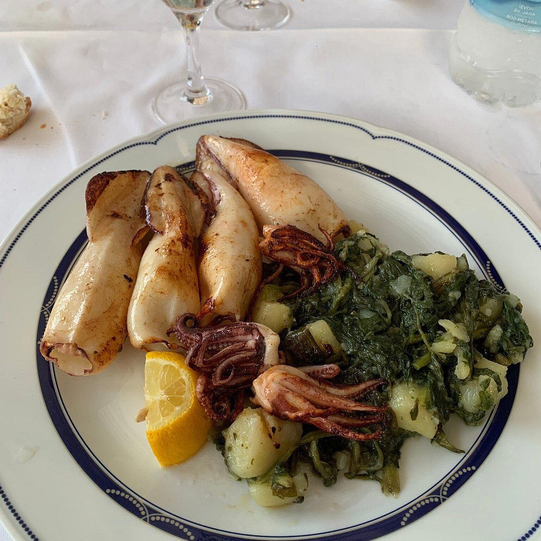 Marina restaurant in Kukci, Croatia