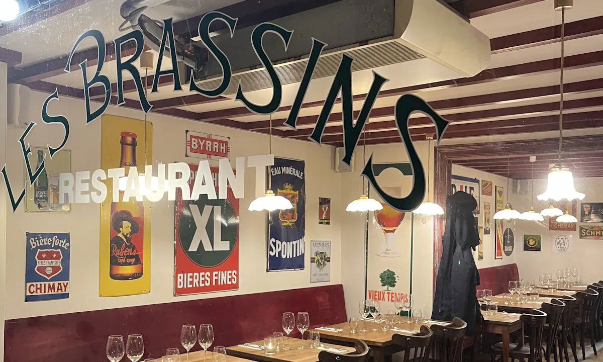 Les Brassins, Restaurant in Ixelles