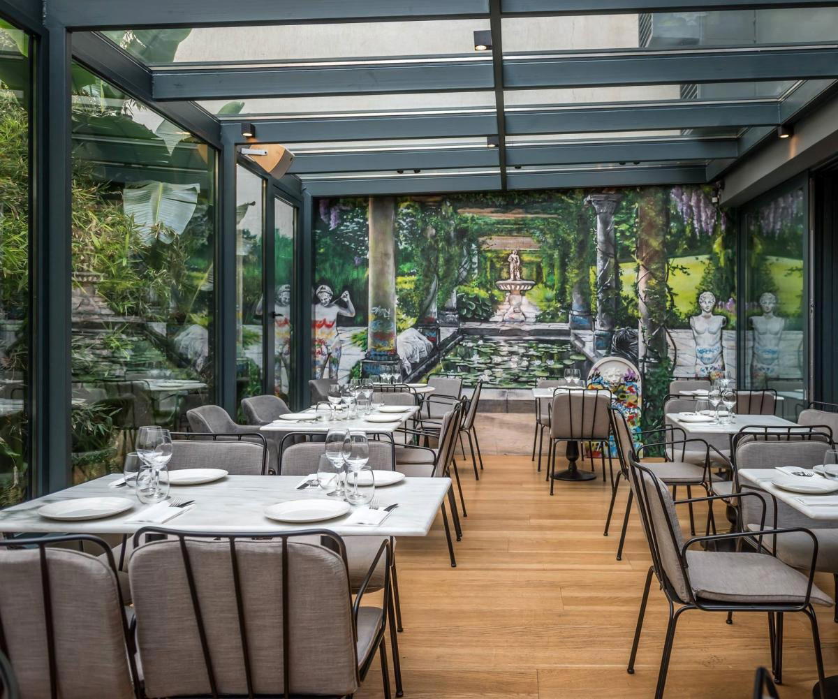 Zurbaran restaurant in Athens, Greece