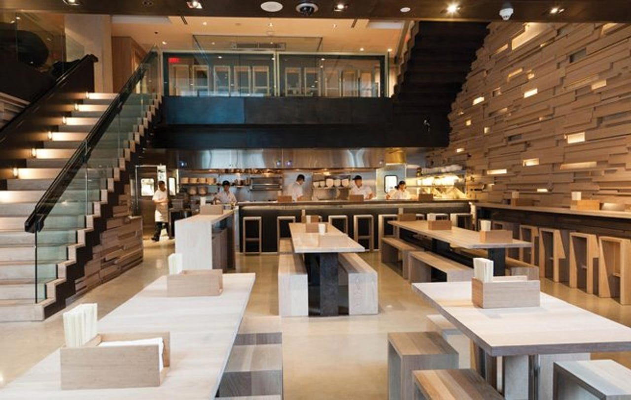 Momofuku Noodle Bar restaurant in Toronto, Canada