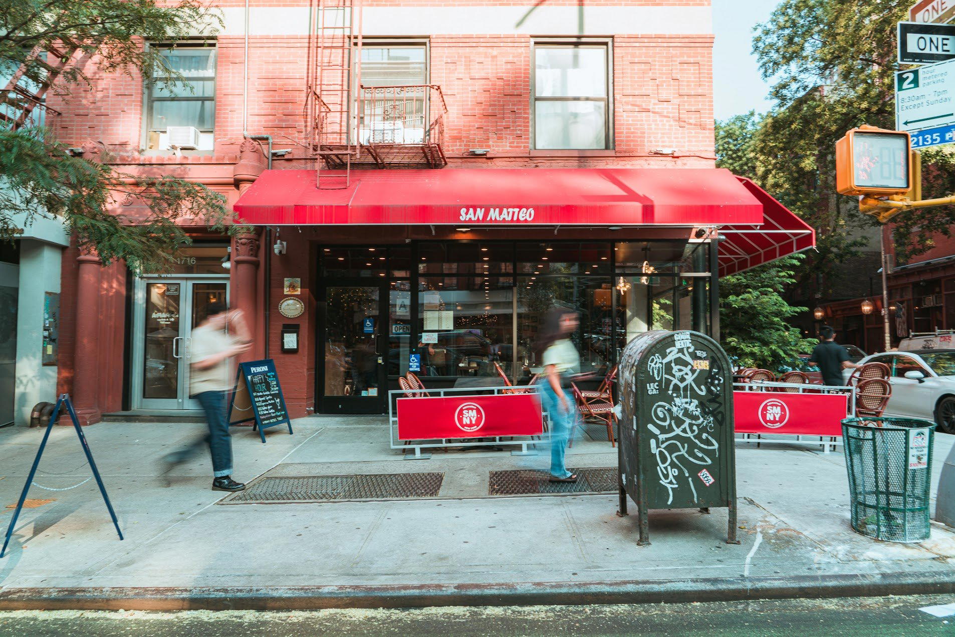 San Matteo Pizzeria e Cucina restaurant in New York City, United States