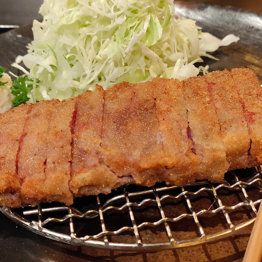 Gyukatsu Motomura Behind Shinjuku Alta Branch restaurant in Tokyo, Japan