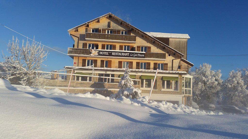 Le Gai Pinson restaurant in Les Rousses, France