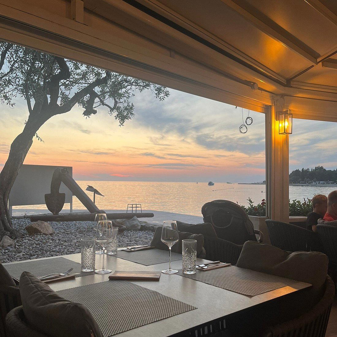 Špadiči restaurant in Porec, Croatia