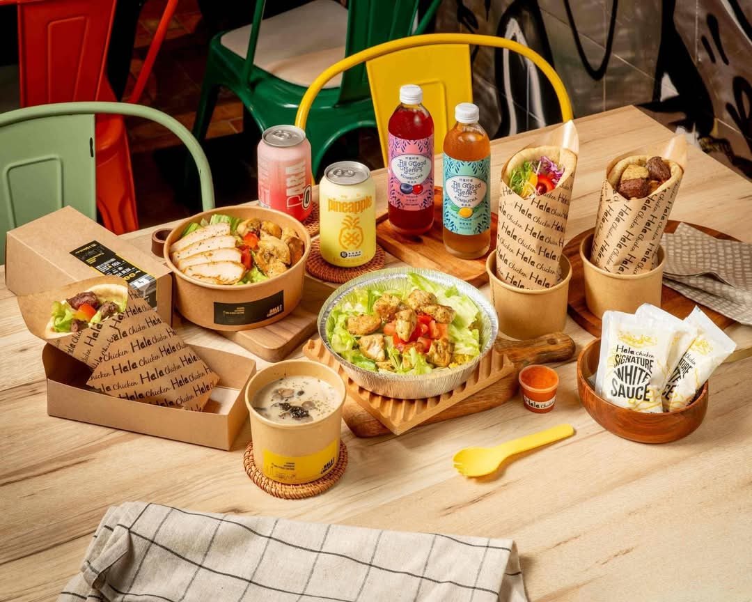 Hala Chicken restaurant in Taipei, Taiwan