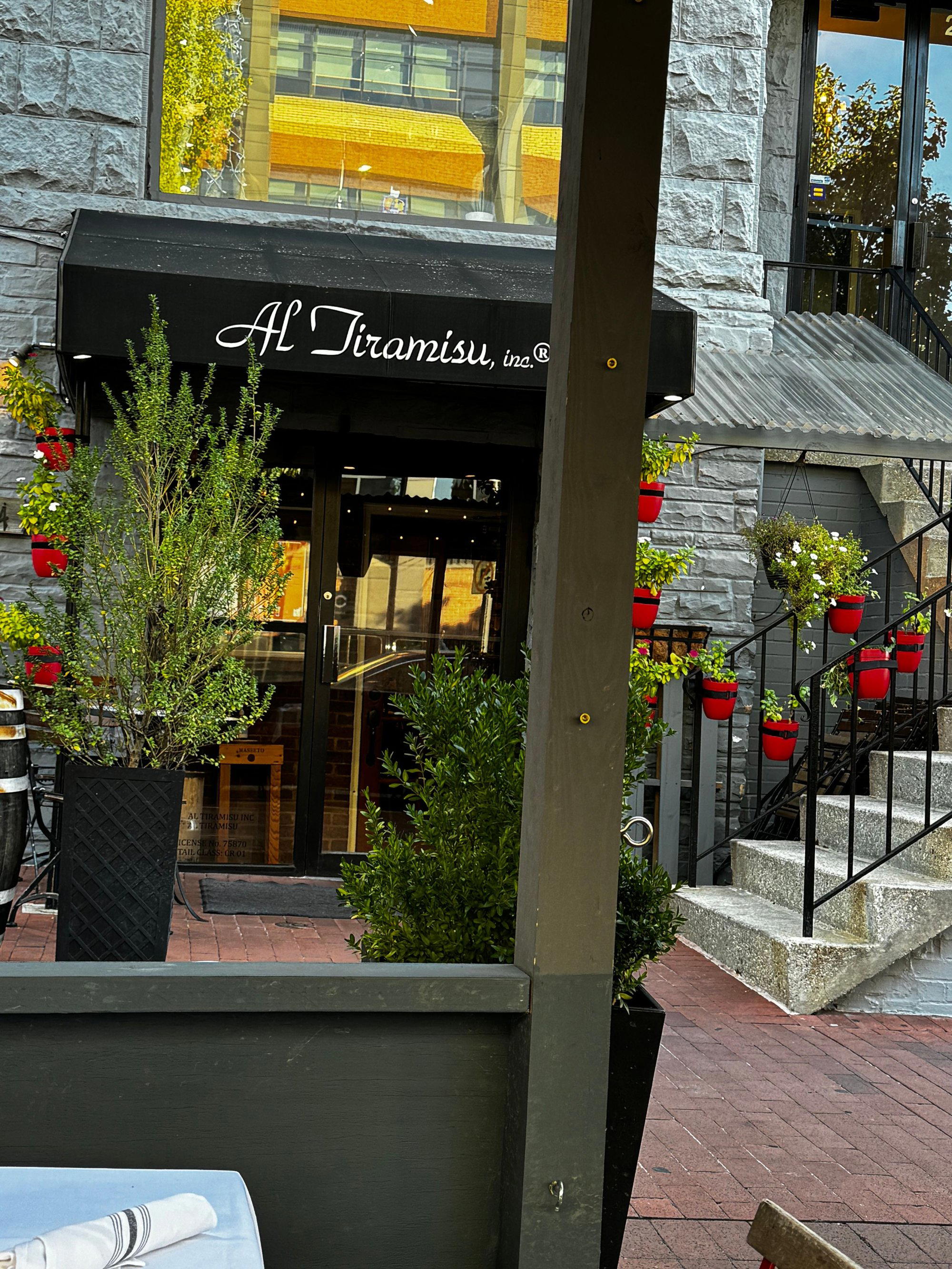 Al Tiramisu restaurant in Washington DC, United States