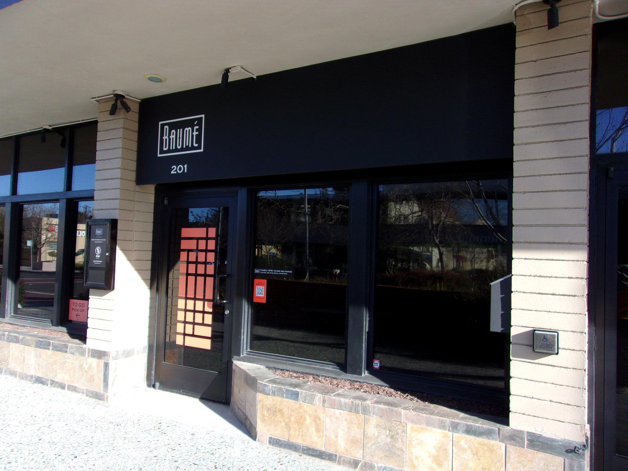 Baume restaurant in Palo Alto, United States