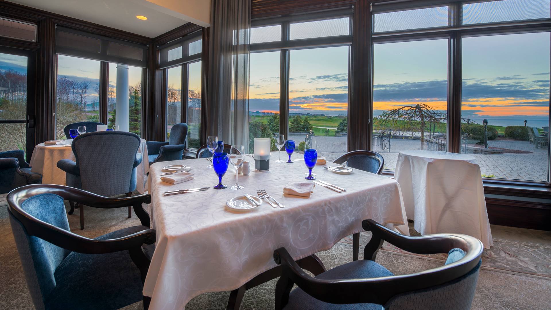 Cape Cliff Dining Room at Fox Harb’r Resort, Wallace, Canada