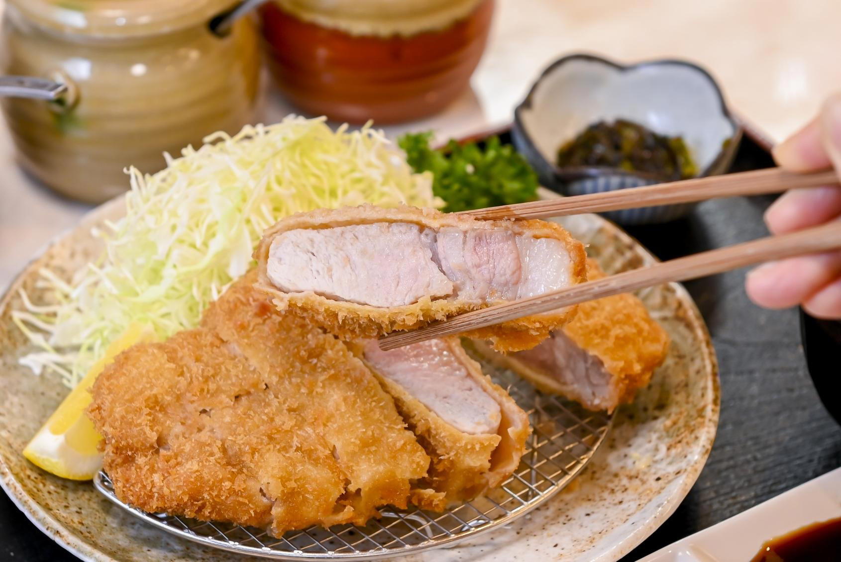 Tonkatsu Kawakyu restaurant in Kagoshima, Japan