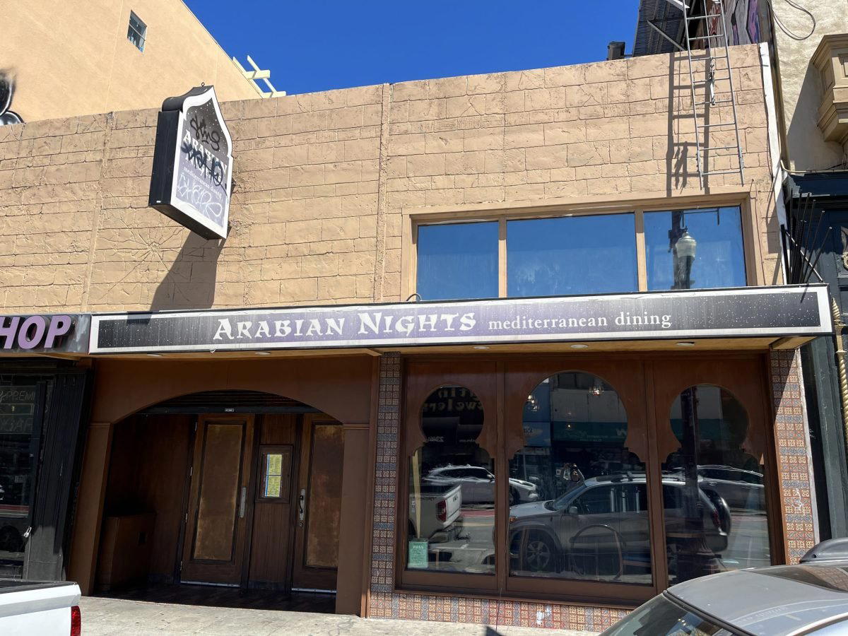 Arabian Nights restaurant in San Francisco, United States