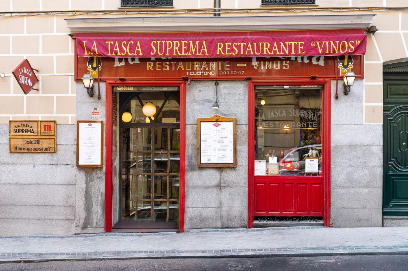TASCA SUPREMA restaurant in Madrid, Spain