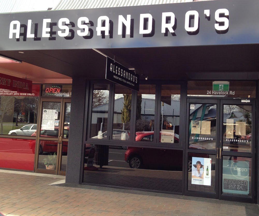 Alessandro’s restaurant in Havelock North