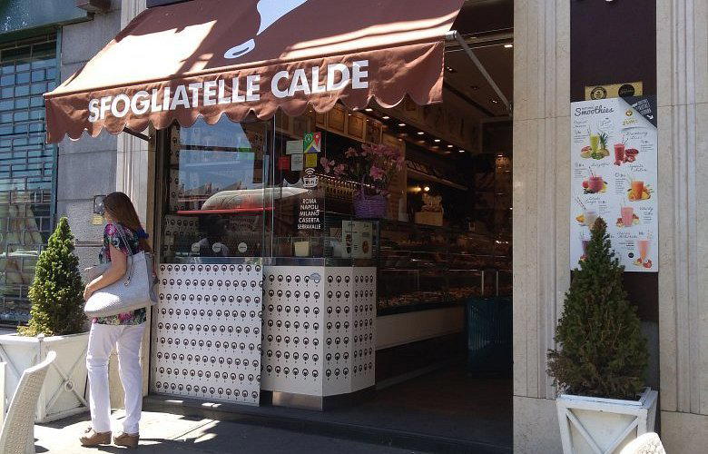Sfogliatelle Attanasio restaurant in Naples, Italy