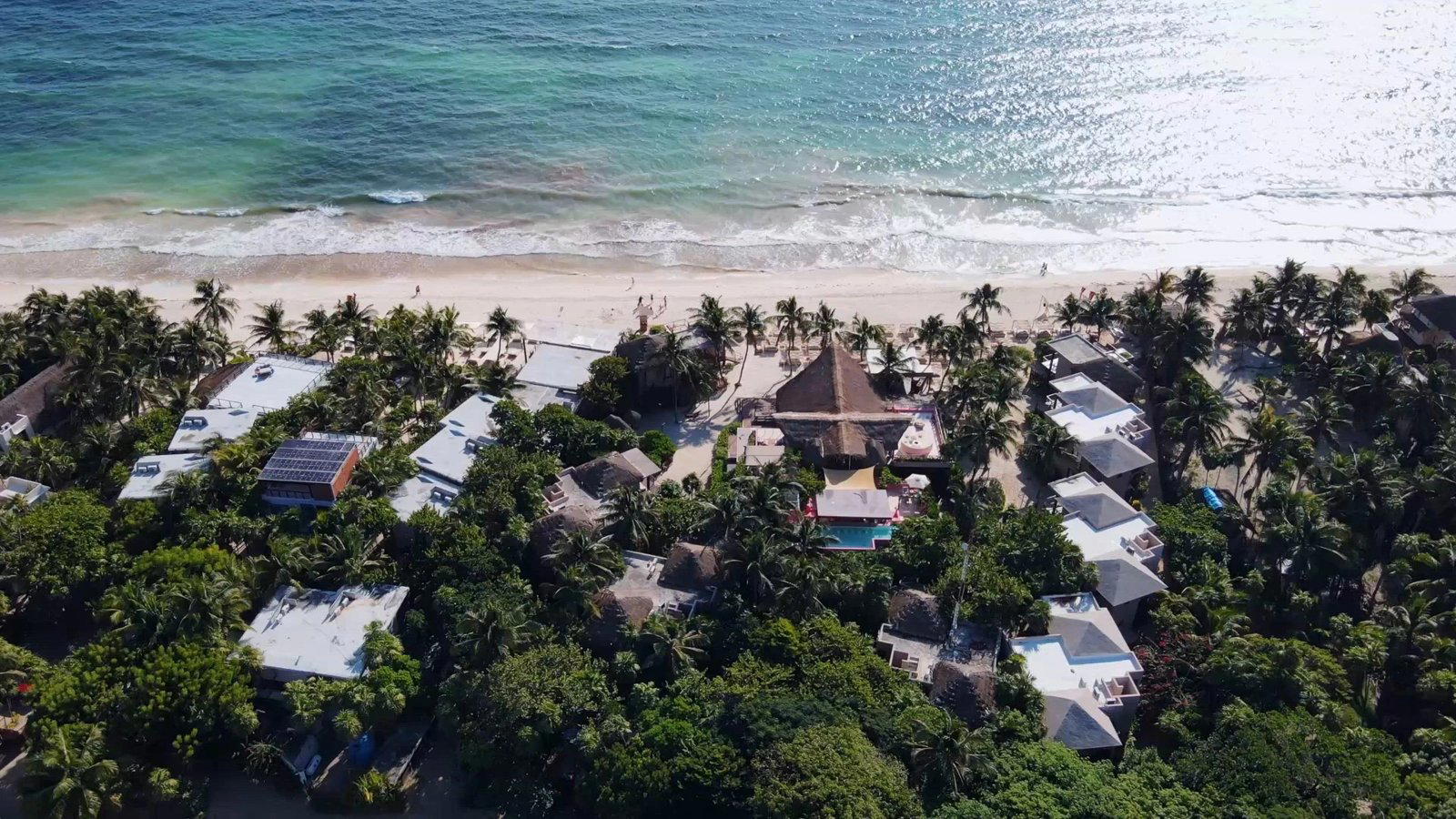 Lula by La Zebra Beach restaurant in Tulum