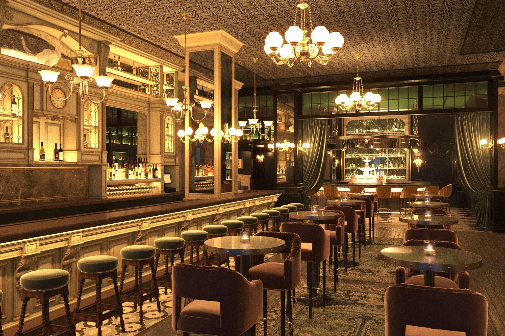 The Ivory Peacock restaurant in New York City, United States