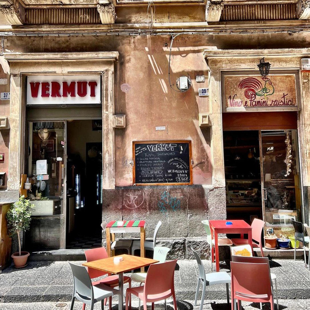 Vermut restaurant in Catania, Italy