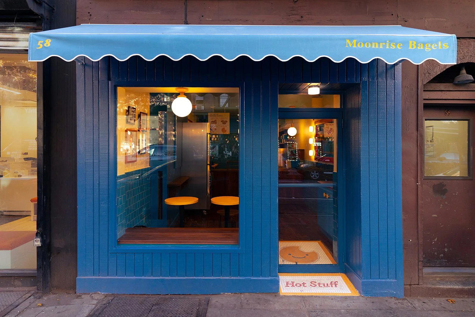 Moonrise Bagels restaurant in New York City, United States