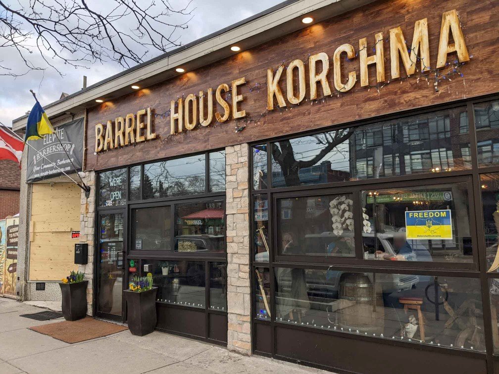 Barrel House Korchma restaurant in Etobicoke, Canada