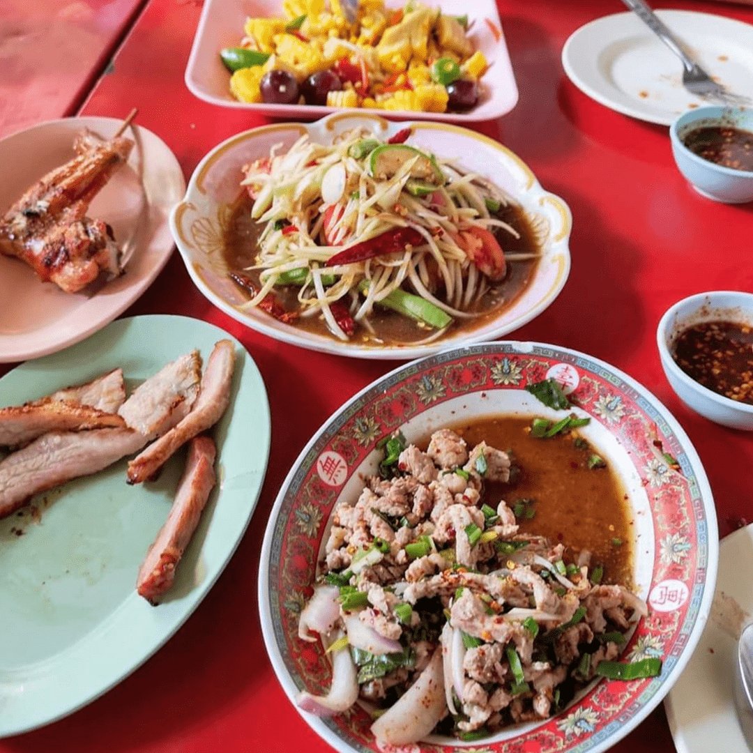 Som Tam Jay So restaurant in Bang Rak, Thailand