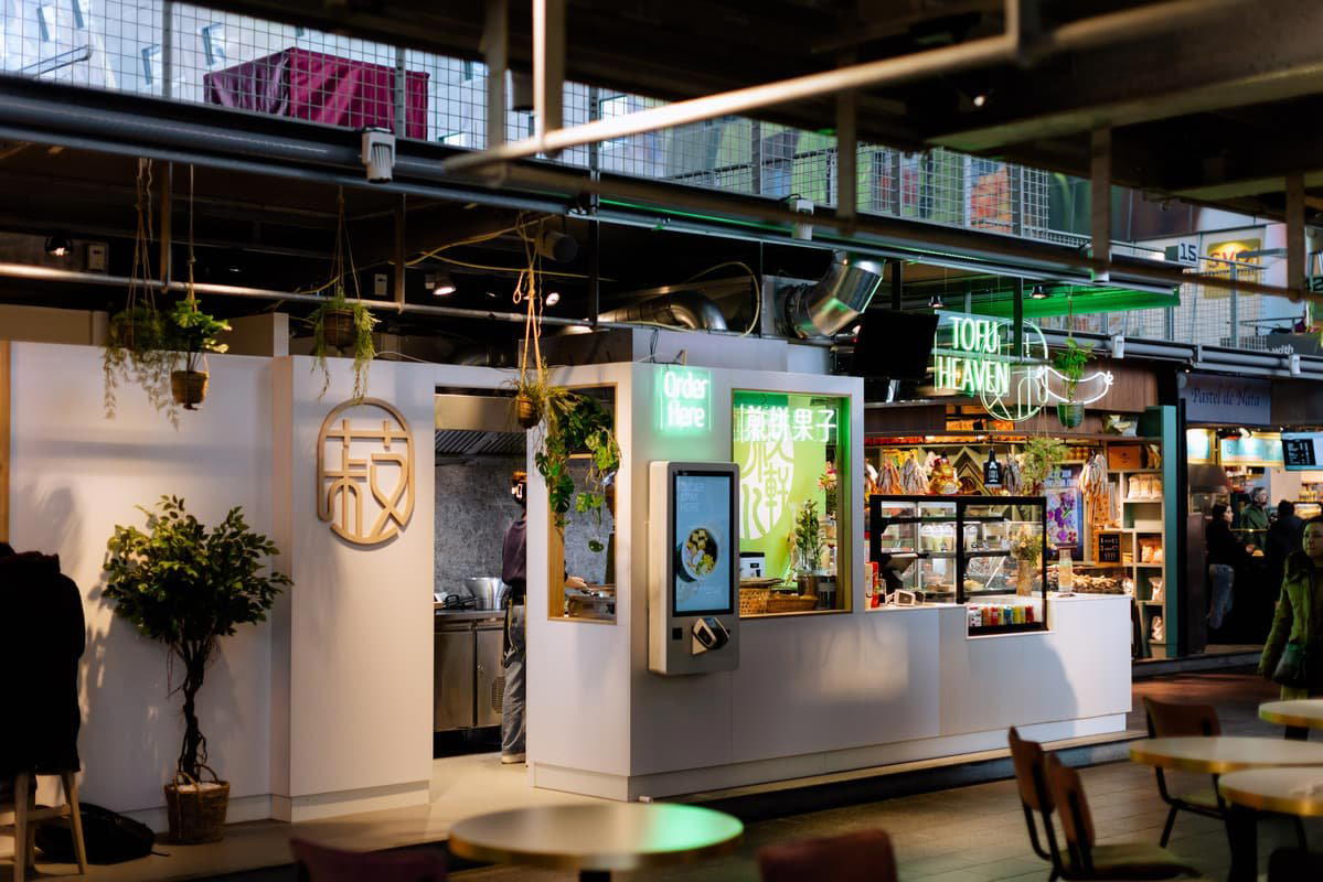 Tofu Heaven restaurant in Rotterdam, Netherlands