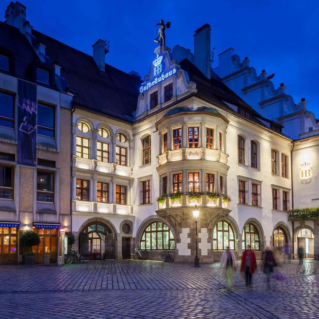 Hofbräuhaus München restaurant in Munich, Germany