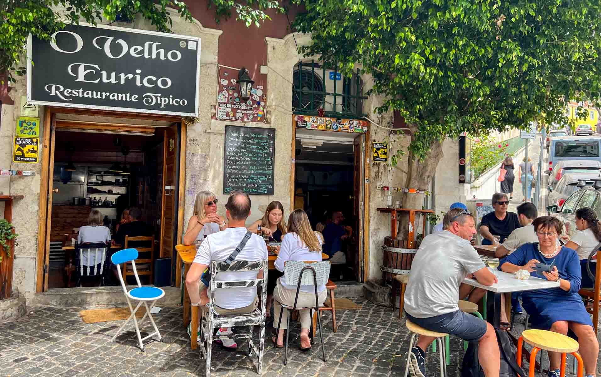 O Velho Eurico, Restaurant in Lisbon